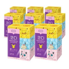 미용티슈 코디 아트앤 포켓몬 미니 230매 6입 8팩, 1개