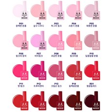 베씨젤 컬러젤 91종 단품, 1개, 11ml, P04 사춘기분홍