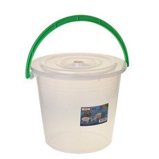 JEWEL 附蓋百寶桶 10L, 1個, 綠色