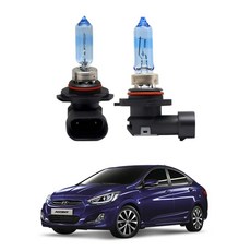 제삼오스토어 올뉴엑센트 (2010-2019년형) 할로겐 전조등 튜닝 정기검사가능 내구성 시안성