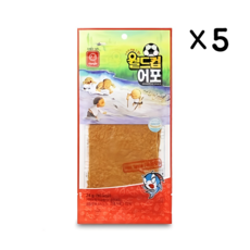 월드컵 어포 매운맛, 5개, 24g