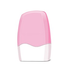 아워리빙 세이프 송장 택배 지우개, 핑크, 1개, 블랙