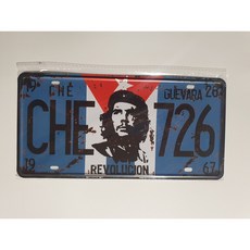 장식용 외국 자동차 번호판 30종 복고풍 빈티지 인테리어 벽면 소품, 12.블루 CHE726