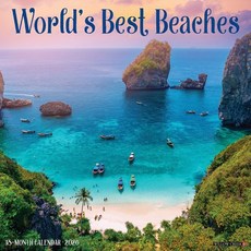 (영문도서)World's Best Beaches 12 X 12 Wall Calendar Spiral, Willow Creek Press Calendars, English, 9781549255670