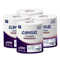 대용량 45374 크리넥스 점보롤 화장지 1박스 200M 3롤X4백 79000EA 1EA, 본상품