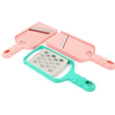 올데이픽 미니 손잡이 채칼 강판 마늘강판