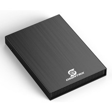 OSENTRiX O2-BK 2TB USB 3.0 포켓 사이즈 휴대용 외장 하드 드라이브Windows MacOS Xbox PS용