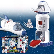 HOOT 교통놀이 우주탐험 정거장세트 자동차장난감