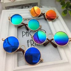 니즈플리 귀여운 강아지패션용품 아기고양이선글라스 강아지여름용품 고양이패션용품 강아지자외선차단, 8cm