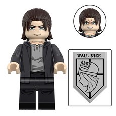 진격의 거인 미니 호환 블록 피규어 미카사 엘런 레비 모든 애니 캐릭터 조립 완구, WM2888 앨런