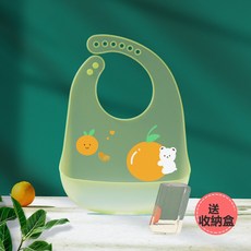 Tonkon 嬰兒防水矽膠圍兜 矽膠材質