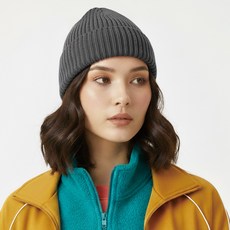 비니 모자 겨울 등산 모자 스포츠 낚시 비니, 다크그레이