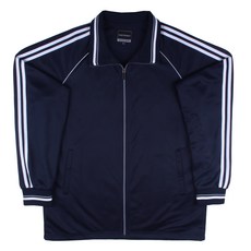 샤이안스포츠 네이비 흰색 2선(양옆 얇은선) 집업 동복상의 학교 체육복 긴팔 트레이닝복