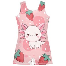 발레복 체조 액솔로틀 레오타드 의상 텀블링 딸기 걸스 바이케타드 수아보 유니폼 유닛