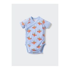 유니클로 그림책 컬렉션 바디 슈트 우사코 짱 히코 우키 노루 - 앞트임