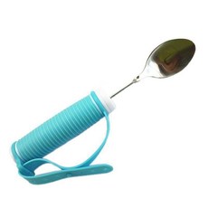 손떨림 보조 환자용 노인 숟가락, 포크와 스푼, 1개