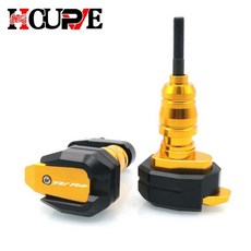 오토바이 낙하 방지 프레임 슬라이더 페어링 가드 충돌 패드 보호대, 4. Gold