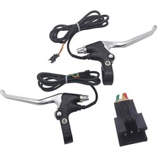 XOD H800/H880 전기 스쿠터 유압 디스크 브레이크 호스 레버 케이블 전자 자전거 모페드 액세서리, 2_2PIN Waterproof, 08 2PIN-LR-Hand