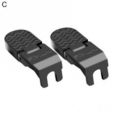 전기 자전거 보조발판 액세서리 미끄럼 뒷발판 페달 발받침 미니 뒷자리, Bla C