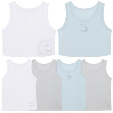 MRKIDS 男孩童背心6入組