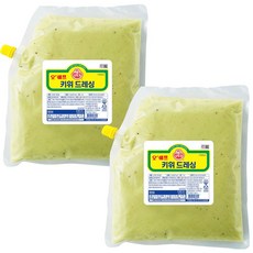 오뚜기 (냉장)오쉐프 키위드레싱2kg, 2kg, 2개