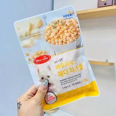바우와우 체다치즈볼 200g