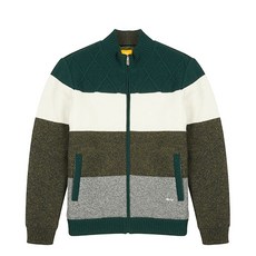 남자 면분할 보더형 방풍 피셔맨 FULLZIP 스웨터_3MCSW191