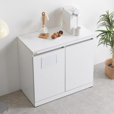 800 세련된 휴지통 다용도 수납장 부엌장 거실 주방인테리어 도어, 03.싱글푸시_오크