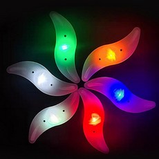 야간 반짝 자전거휠라이트 바퀴 안전등 LED, 레드 01067GAC, 1개