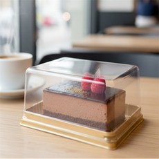 최주부 디저트 용기 금색 디저트용기