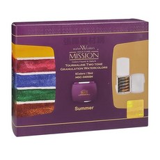 韓國Mission Tourmaline Two Tone雙色沉澱色管狀水彩顏料15ml盒裝5-34色, 5色 夏天系列 #MGC-0405SM