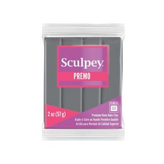 Sculpey Premo 폴리머 오븐 베이킹 클레이 코발트 블루 무독성 56.7g2온스 바 주얼리 제작 휴일 DIY 혼합 매체 및 홈 데코 프로젝트에 적합합니다., 2 oz, 슬레이트
