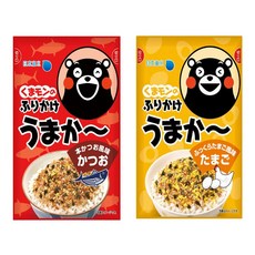 우라시마 쿠마몬 후리가케 가쓰오 계란 2종세트, 1세트, 25g