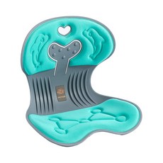 NGTstyle護腰坐墊 靠墊 骨盆枕 靠背腰墊 減壓坐墊 辦公室坐墊 記憶棉墊, 旋磁坐墊綠色