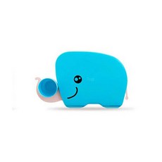 퍼기 코끼리식판 스페셜 유아식기, 1개, 단품, 라이트블루
