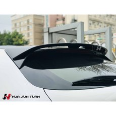 MAZDA 馬自達 Mazda3 四代 馬三 五門 MS式樣 尾翼 亮黑 烤漆尾翼 導流板 空力套件, 1個, 素材