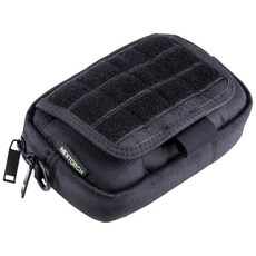 NEXTORCH 納麗德 V15 橫向戰術腰包 - 輕巧便攜、快速取物、模組化設計, 黑色