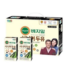 24팩 베지밀 5060 시니어 검은콩 영양간식, 190ml