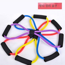 8자 텐셔너 오프숄더 미등신기 어깨 목 스트레치 밴드 스트링 가정용 등판 트레이닝 피트니스기, 보여진 바와 같이, 옵션8