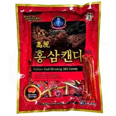 부모님 사탕 간식 입이 심심할 때 금산 홍삼캔디, 500g, 4개