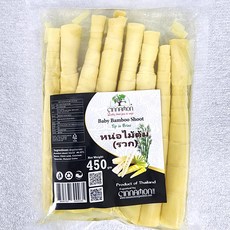 태국 죽순 절임 뱀부슛 죽순홀 Baby bamboo Shoots worldfood, 450g, 1개