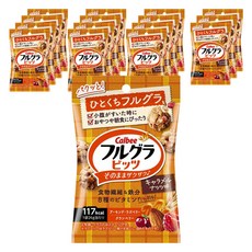 Calbee 卡樂比 水果麥片球 焦糖堅果口味, 16個, 26g