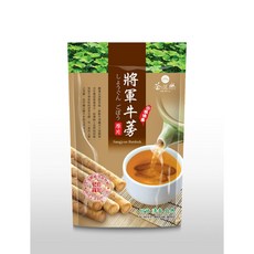 生展將軍頂級牛蒡原片100g，台灣產地直送，無添加，富含膳食纖維，健康零食首選, 1個
