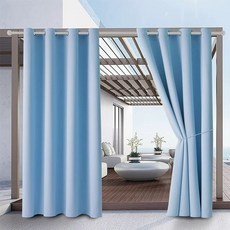 자외선차단 암막 방수 실외 커텐 캐노피 커튼, B. 미터당 펀칭