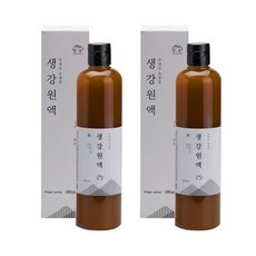 매운맛을 없앤 생강원액 생강청 600ml x 2병, 1개입, 2개