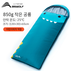 주니어 유아 침낭 캠핑 차박 봄가을캠핑 필수품 아동침낭, 2 작은 공룡