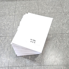 A4사이즈 백상지 주보용지, 단일옵션
