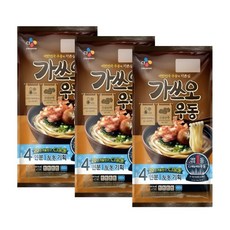 CJ제일제당 가쓰오우동 4인분 933g, 933.2g, 3개