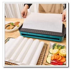 烤盤專用紙 不沾烘焙紙 防油紙 28x28cm, 50入