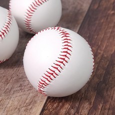 안전 야구공 연식 캐치볼 연습공 입문용 푹신한 트레이닝 유소년 스포츠 공, 1개